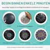 Mandala-Mal-Set für Erwachsene, große Holzsteine, Punktierwerkzeuge Productafbeelding-voorbeeld