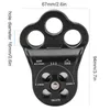 30KN Hitch Climber Pulley záchranné zařízení dvojité Náhled obrázku produktu 7