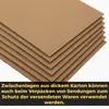 20 Stück Wellpappe A4 - Extra Starke Wellkarton Platten Produktbild-Vorschau 4