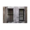 Fenstergitter ausziehbar 55 × 95 bis 100 × 165 cm Schwarz – Produktbild-Vorschau 2