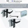 Buntbartschlüssel Ersatz für MS Beschläge Kastenschlösser – Produktbild-Vorschau 3