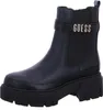 A black Guess boot on a white background. Voir les images du produit