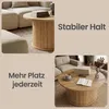 VASAGLE MIRIANA Kollektion - Couchtisch rund, Produktbild-Vorschau 7