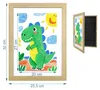 Relaxdays Kinder Bilderrahmen A4, klappbar, magnetisch, Produktbild-Vorschau 4