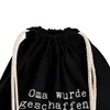 Mr. & Mrs. Panda Rucksackbeutel Oma wurde geschaffen, Produktbild-Vorschau 4