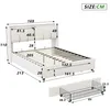 Letto imbottito UnboxG 160x200cm con funzione di ricarica Anteprima dell’immagine prodotto 12