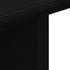 Mobile TV Ruote Rovere Nero 80x40x45cm Legno Multistrato Anteprima dell’immagine prodotto 6