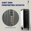 MuchoWow® Koffer Handgepäck Trolley Rollkoffer Kleine Produktbild-Vorschau 3