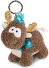 NICI 44101 - Ciondolo in peluche - Renna Reny Cuore (10 cm) Anteprima dell’immagine prodotto 1
