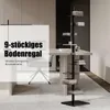 Schmiedeeisen Bücherregal, einfaches Bücherregal, drehbar, Produktbild-Vorschau 3