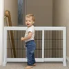 Relaxdays Cancelletto di sicurezza in legno estensibile - Anteprima dell’immagine prodotto 2