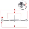 Dritter Punkt für Traktor 365-470 mm M30x3,5 Kat. 2 Produktbild-Vorschau 2