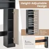 Mobile da toilette, mobile da bagno con ripiano regolabile, Anteprima dell’immagine prodotto 8