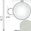 TRMLBE Deckenleuchte 500W LED Hallenstrahler Lampe Produktbild-Vorschau 2