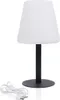 Outdoor Solar LED Tischleuchten 2er SET Schwarz Weiß mit Produktbild-Vorschau 9