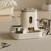 Automatischer Trinkbrunnen & Futterspender 3,3L für Katzen Produktbild-Vorschau 4