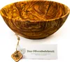 Salatschale aus Olivenholz 26 cm Produktbild-Vorschau 1