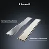 SONNI 70 cm Bodenablauf, flache Duschrinne, Edelstahl + Produktbild-Vorschau 5