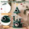 Kratzbaum COSTWAY, 127 cm, choinkowy, z gwiazdkami i Podgląd zdjęcia produktu 8