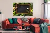MuchoWow® Poster Obst - Kreidetafel - Gemüse 120x90 cm - Produktbild-Vorschau 2