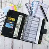 A6-Notizbuch-Organizer aus Kunstleder, Budget-Organizer, Produktbild-Vorschau 6