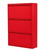 Alveon Schuhkipper Metall 3 Klappen schmal 51 x 15 x 108 cm Produktbild-Vorschau 1