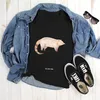 Mr. & Mrs. Panda Größe XL T-Shirt Nasenbaer - Schwarz - Produktbild-Vorschau 2