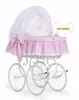 MY SWEET BABY Dětská postýlka Retro s kovovým podstavcem Náhled obrázku produktu 1