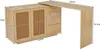 Bureau d'angle Merax, bureau pivotant à 360°, table Voir les images du produit 4