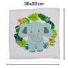 Zauberhandtuch Set für Kinder – 3-teilig, 30x30 cm, aus Produktbild-Vorschau 2