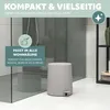 eluno Kosmetikeimer TESERO, Treteimer 4 Liter Produktbild-Vorschau 3