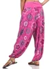 Haremshose Damen Sommerhose luftig weites Bein BOHO Hose Produktbild-Vorschau 4