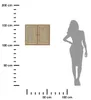HowHomely | Badezimmerschrank - Badschrank - braun - 60 x Produktbild-Vorschau 3