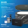 Bestway Lay-Z-Spa 6002Q, 420 L, 2 osôb, Oválny, Polyester, Náhľad obrázku produktu 11