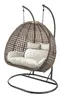 Kobolo Hängekorb Hängesessel BRUNO Polyrattan für zwei Produktbild-Vorschau 1