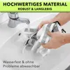 Hands washing a reflective vest in a sink. Produktbild-Vorschau