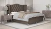 SALES LEADER Boxspringbett RIO 200x200 cm Polsterbett mit Produktbild-Vorschau 1