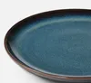 IKEA Gladelig Teller 25cm blau (4 Stück Pack) aus Steinzeug Produktbild-Vorschau 3