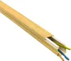 Kabelkanal 15x15 mm Buche Holzoptik hell – selbstklebend – Produktbild-Vorschau 4
