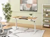 Scrivania 140 HESOL - bianco / rovere Anteprima dell’immagine prodotto 3