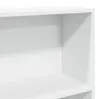 vidaXL Bücherregal Weiß 80x24x176 cm Holzwerkstoff Produktbild-Vorschau 7
