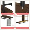 Bestier105,5cm Industrie-Regal Wandmontiertes 3-stufiges Produktbild-Vorschau 3
