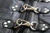 Herren Biker Lederweste Kutte chopper Weste Clubweste Produktbild-Vorschau 3