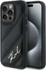 Karl Lagerfeld Diagonal Quilted Script - iPhone 15 Pro Max Produktbild-Vorschau 1