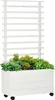 Outsunny Pflanzkasten mit Rankgitter, Blumenkasten mit Produktbild-Vorschau 1