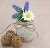 Windlicht Glas gerillt 8x9cm 4er Set klar/transparent Produktbild-Vorschau 2