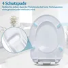 TWOLIIN WC-Sitz mit Absenkautomatik Toilettensitz Premium Produktbild-Vorschau 6