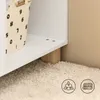 SoBuy KMB54-W Kinderregal mit 3 Fächern Spielzeugregal Produktbild-Vorschau 8