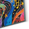 DEQORI Hybrid Leinwand Bild 100x50 cm 'Klangwellenfarben' Produktbild-Vorschau 5