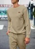ASKSA Herren Jogginganzug Trainingsanzug Set Pullover Produktbild-Vorschau 5